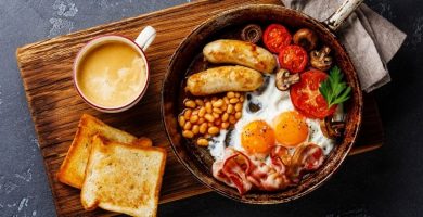origen del desayuno completo inglés